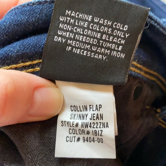 Hudson size 30 Collin Flap Skinny Jean - Picture 3 of 6